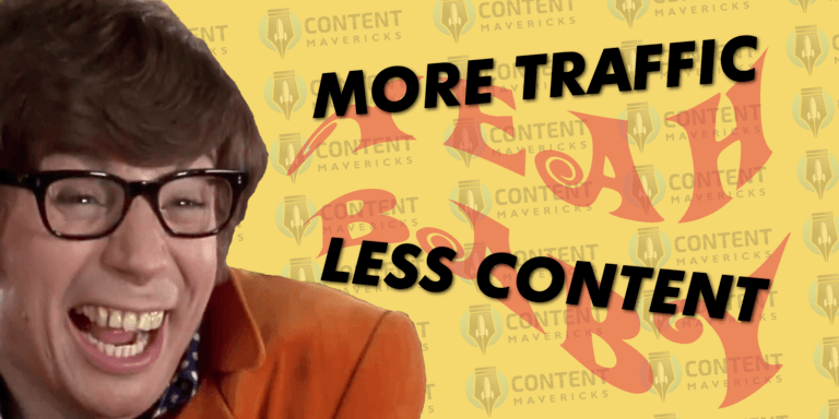 More Traffic Less Content (PlayBook) – Content Mavericks